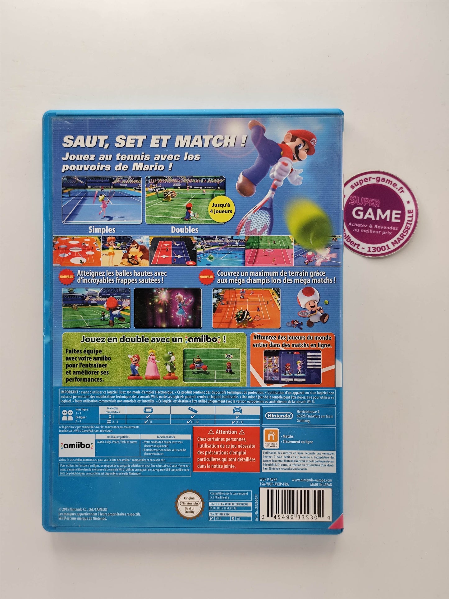 MARIO TENNIS ULTRA SMASH - Wii U
