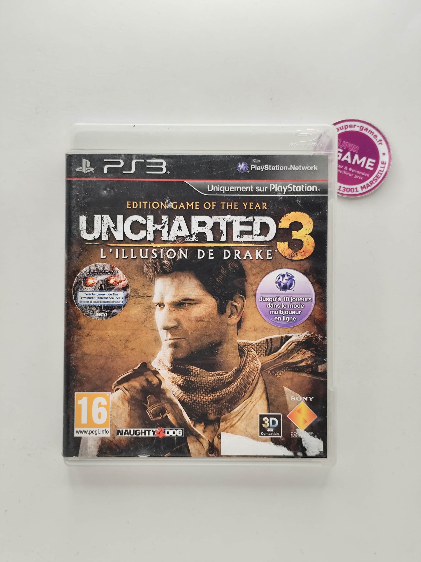 UNCHARTED 3 L'ILLUSION DE DRAKE - EDITION GOTY - PS3