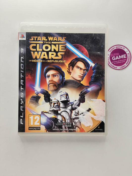 STAR WARS THE CLONE WARS, LES HEROS DE LA REPUBLIQUE - PS3