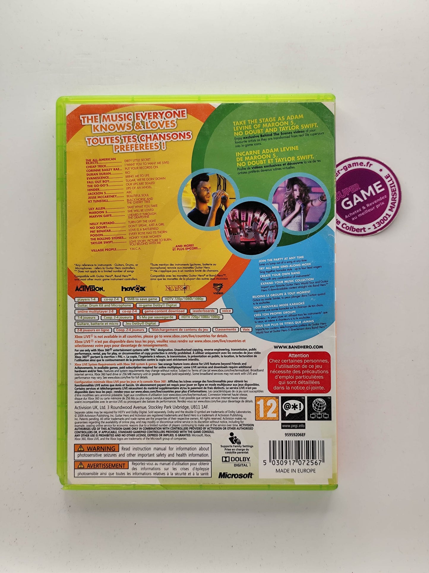 BAND HERO - XBOX360