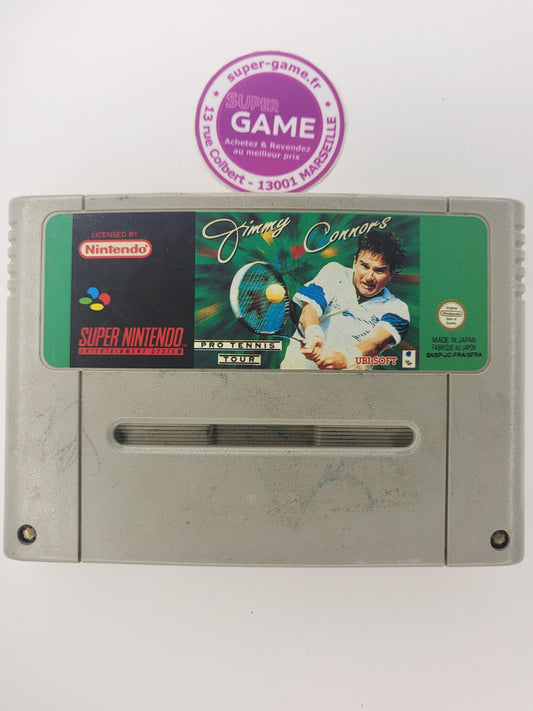 JIMMY CONNORS PRO TENNIS TOUR - sans boite - SNES