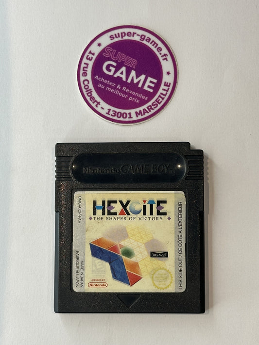 HEXCITE THE SHAPES OF VICTORY - sans boite - GAMEBOY