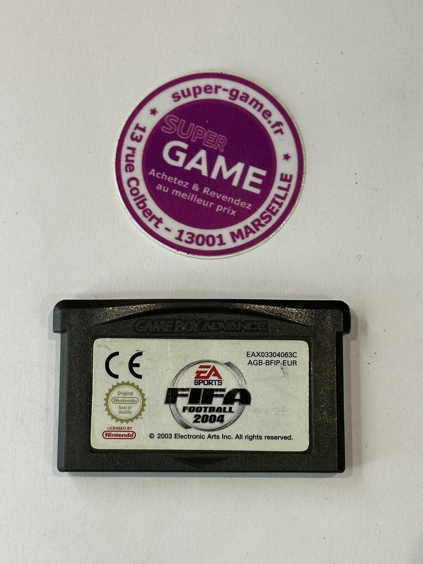 FIFA FOOTBALL 2004 - sans boite - GAMEBOY ADVANCE