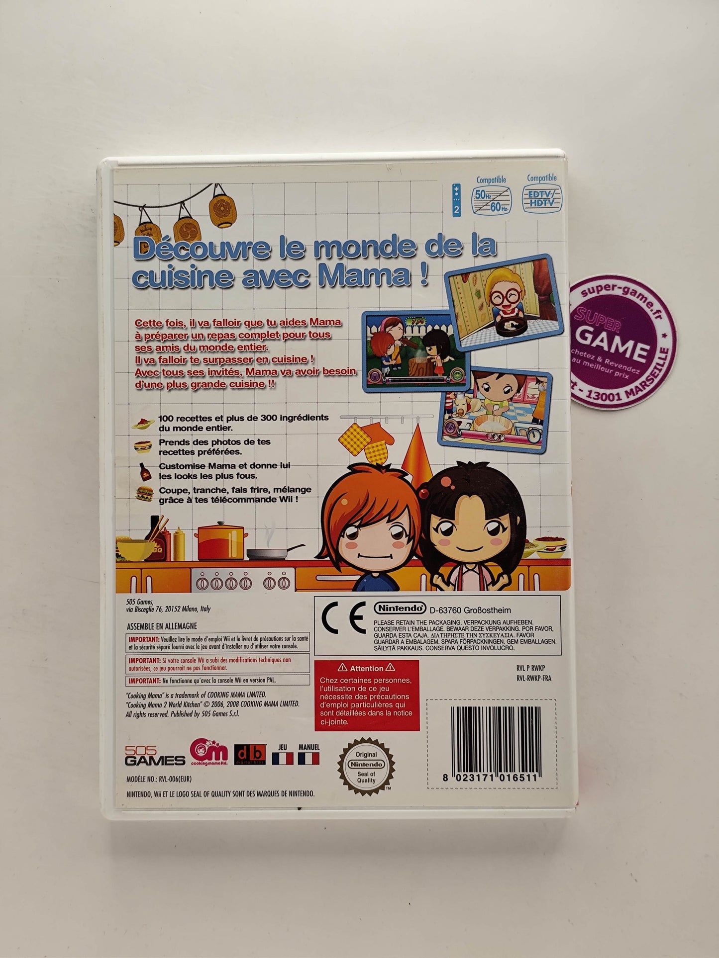 COOKING MAMA 2 TOUS A TABLE - Wii