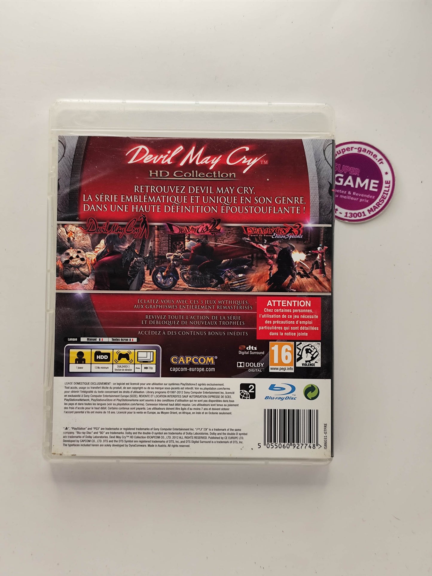 DEVIL MAY CRY HD COLLECTION - PS3
