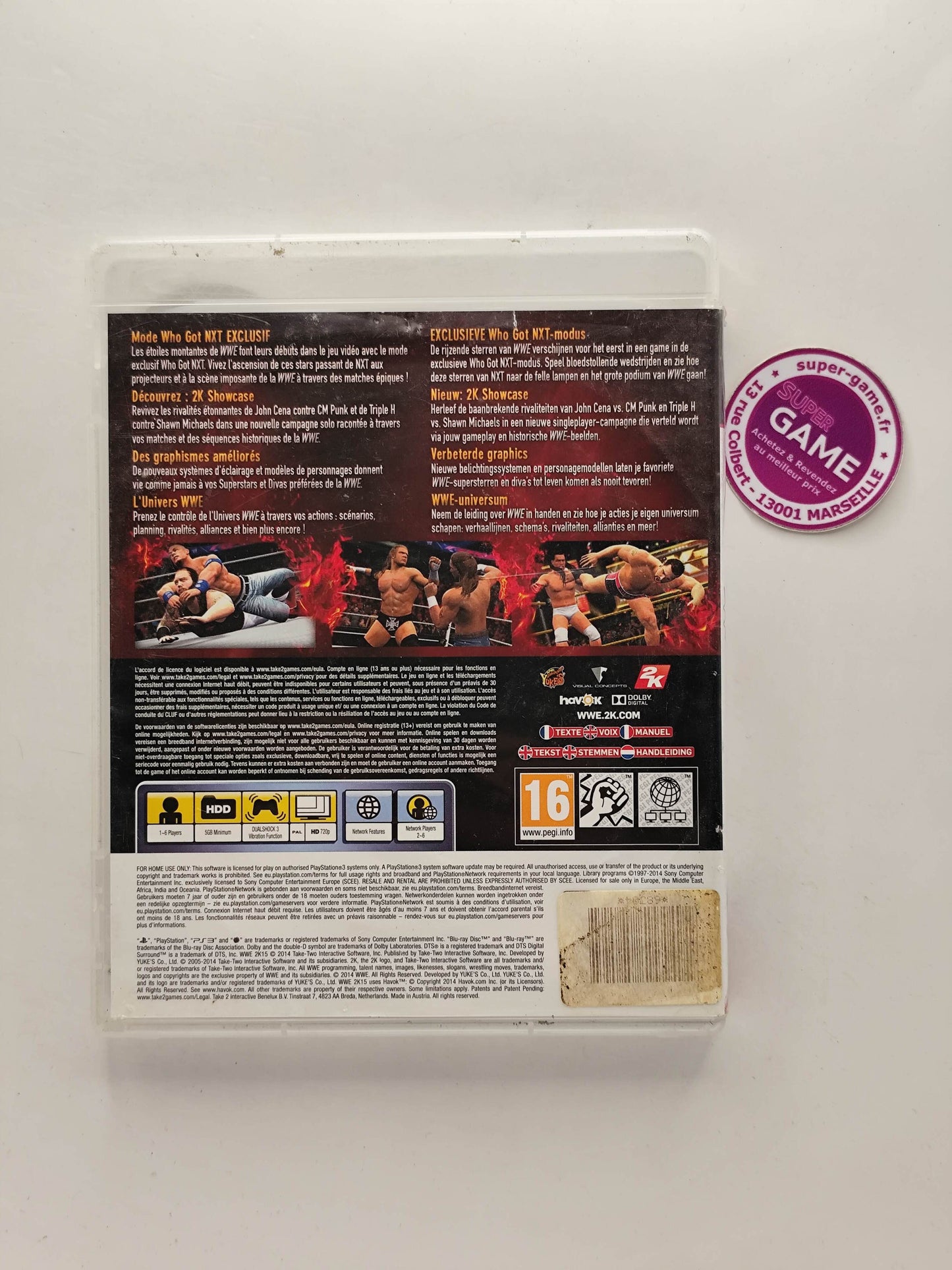 WWE 2K15 - PS3