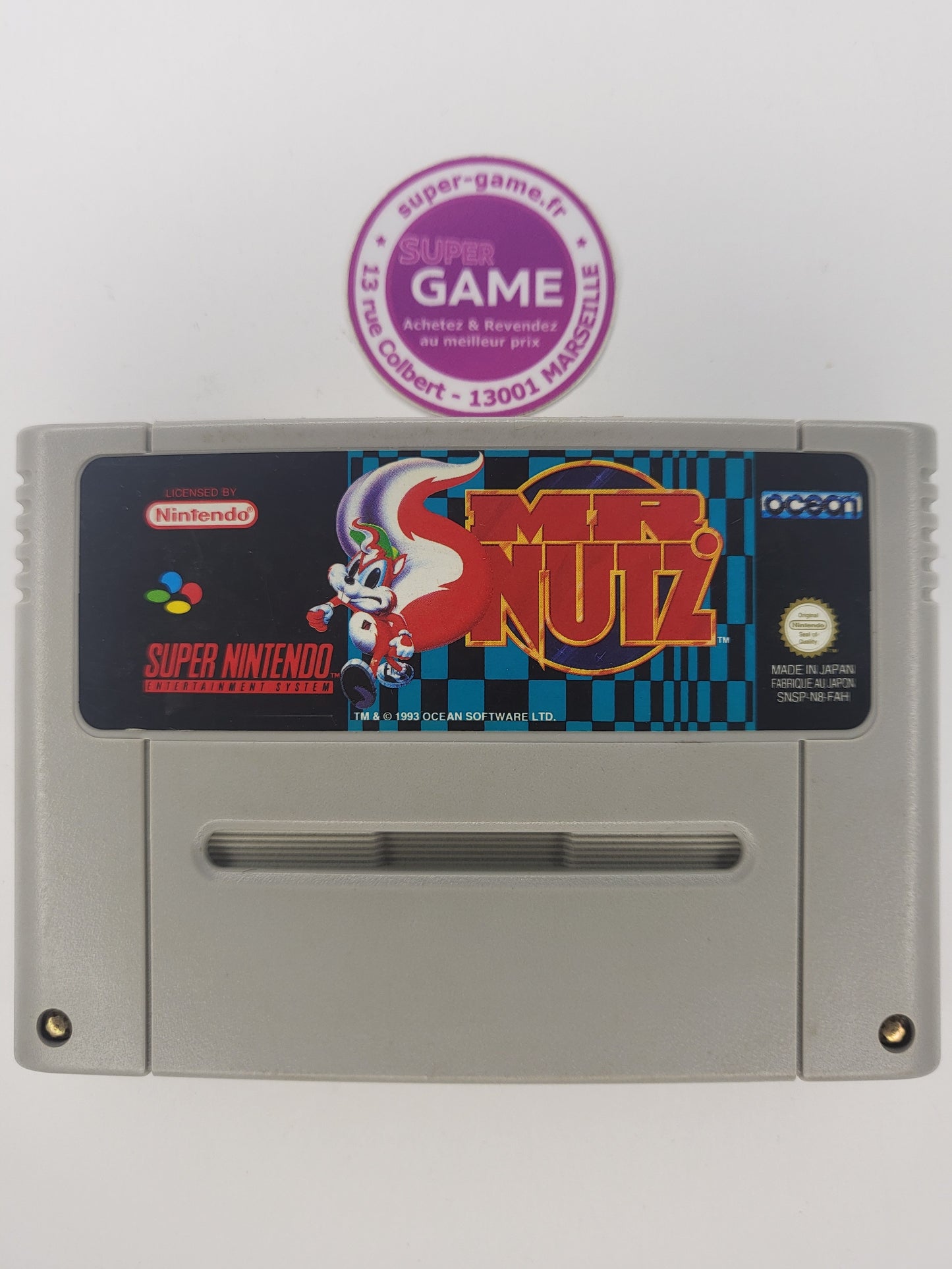 MR. NUTZ - sans boite - SNES
