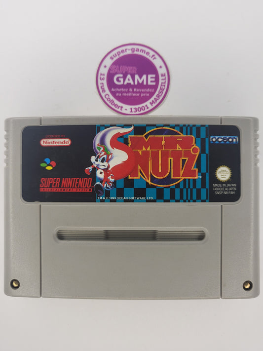 MR. NUTZ - sans boite - SNES