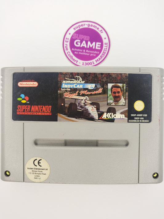 NEWMANHAAS INDYCAR FEATURING NIGEL MANSELL - sans boite - SNES