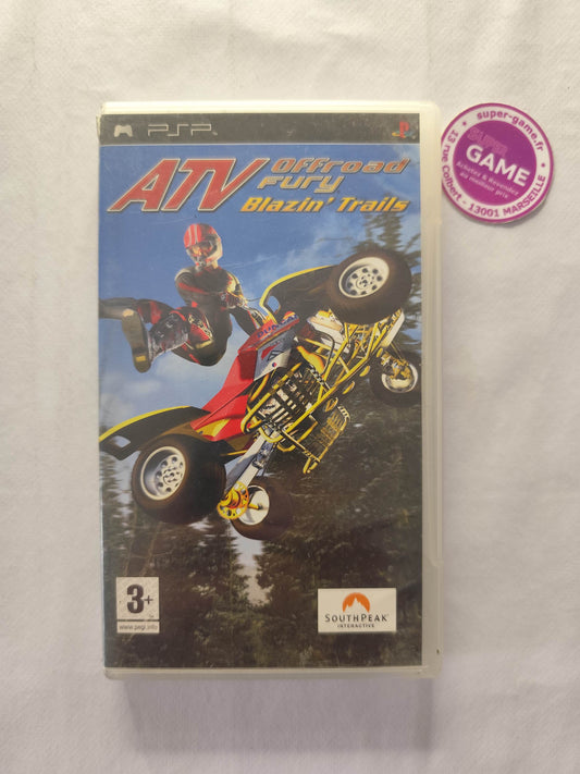 ATV OFFROAD FURY BLAZIN TRAILS - PSP