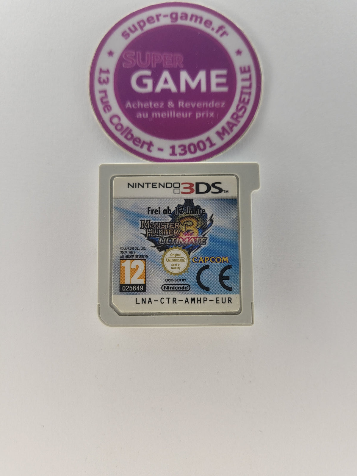 MONSTER HUNTER 3 ULTIMATE - sans boite - 3DS