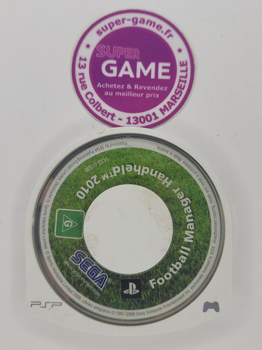 FOOTBALL MANAGER HANDHELD 2010 - sans boite - PSP