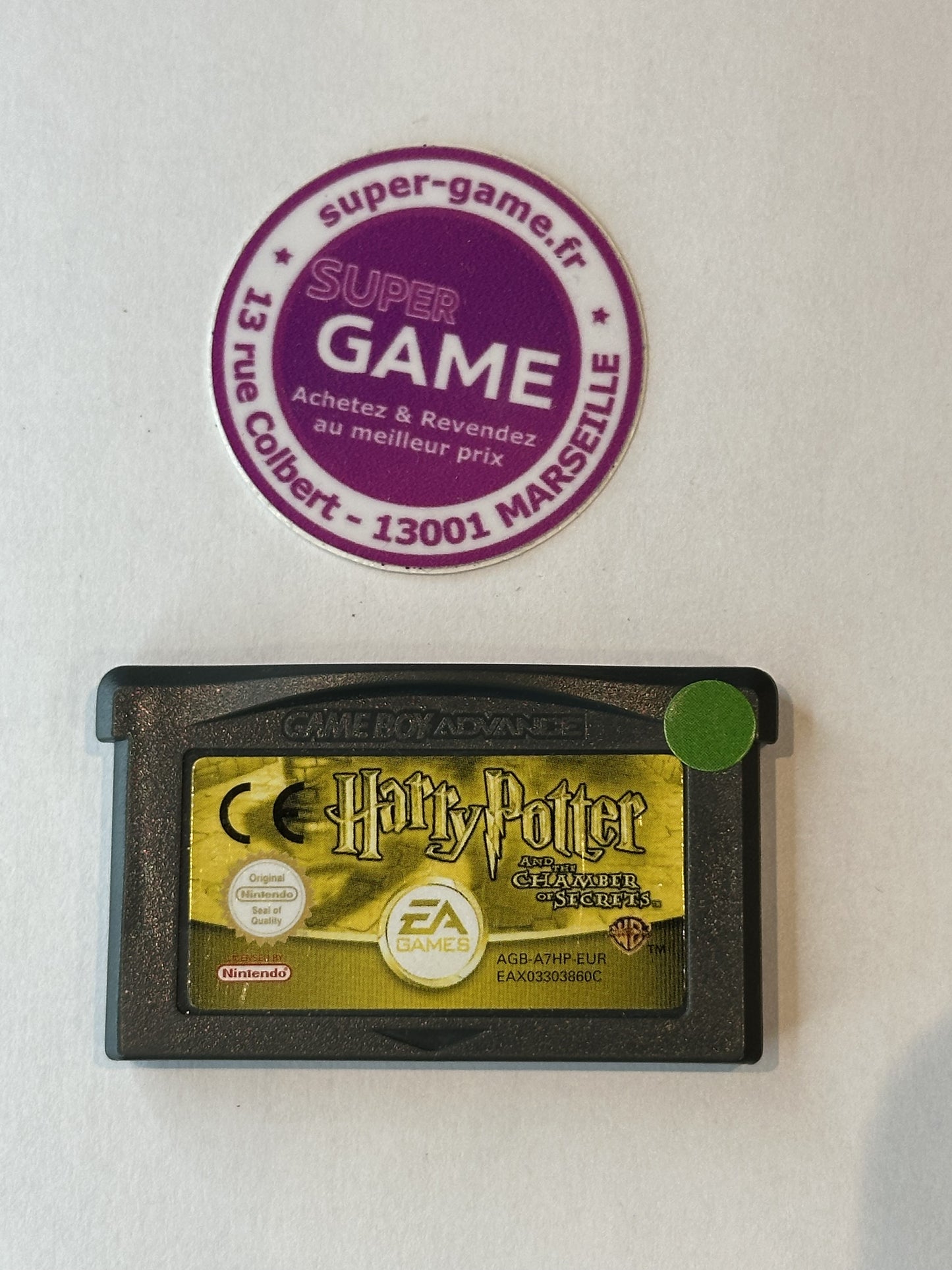 HARRY POTTER ET LA CHAMBRE DES SECRETS - sans boite - GAMEBOY ADVANCE