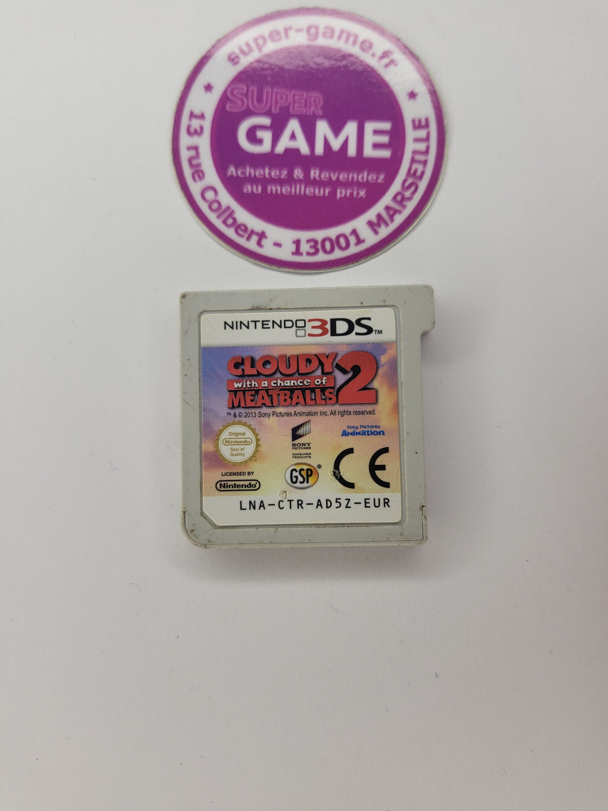 TEMPETE DE BOULETTES GEANTES 2 - sans boite - 3DS