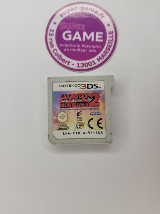 TEMPETE DE BOULETTES GEANTES 2 - sans boite - 3DS