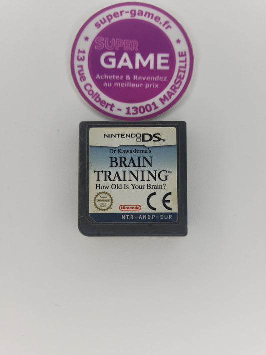 DR KAWASHIMA'S BRAIN TRAINING HOW OLD IS YOUR BRAIN? - sans boite - DS