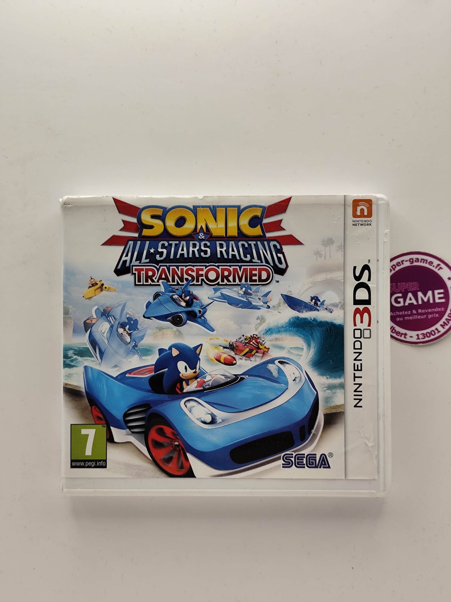 SONIC ALL STARS RACING TRANSFORMED - 3DS