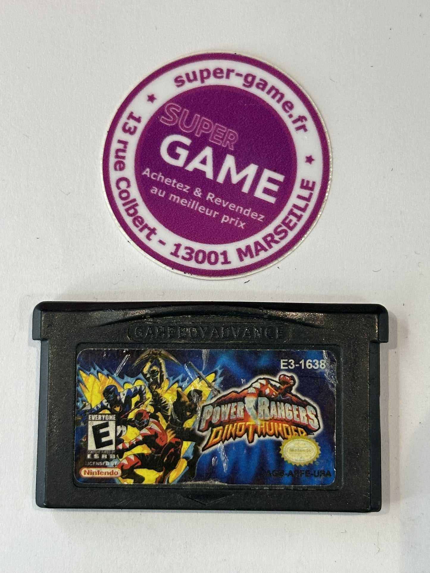 POWER RANGERS DINOTHUNDER - sans boite - GAMEBOY ADVANCE