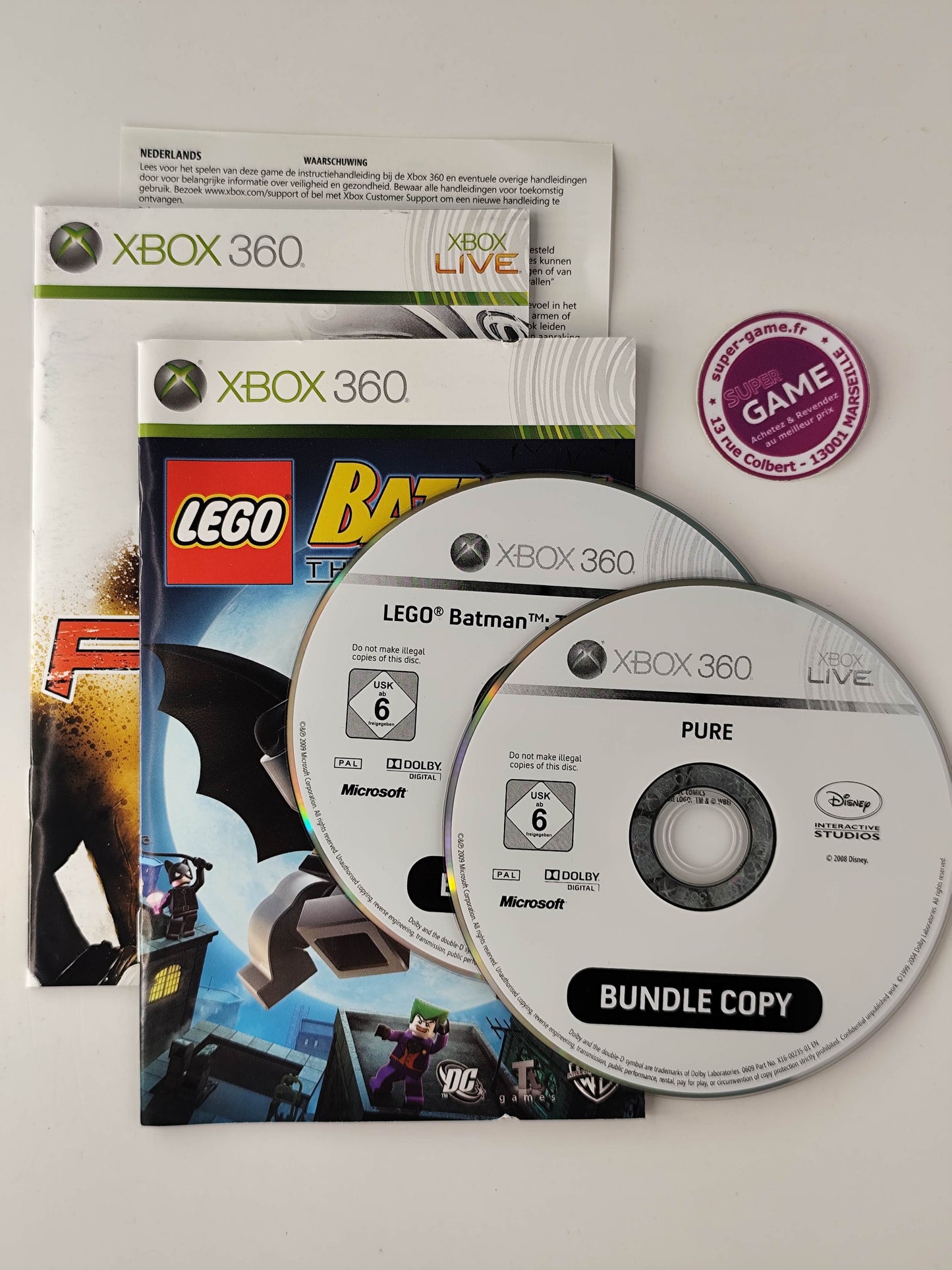 PURE & LEGO BATMAN LE JEU VIDEO - XBOX360