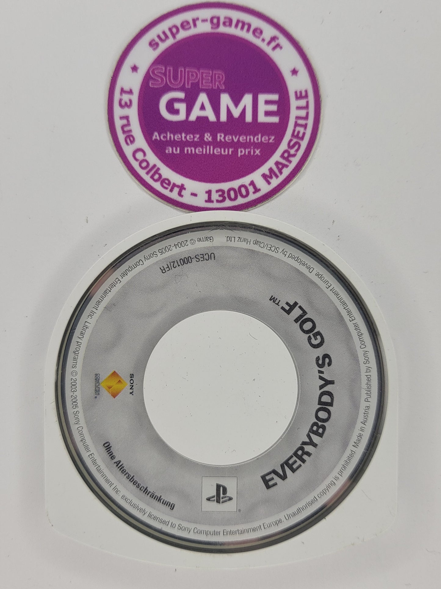 EVERYBODY'S GOLF - sans boite - PSP