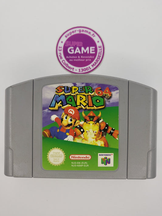 SUPER MARIO 64 - sans boite - NINTENDO64