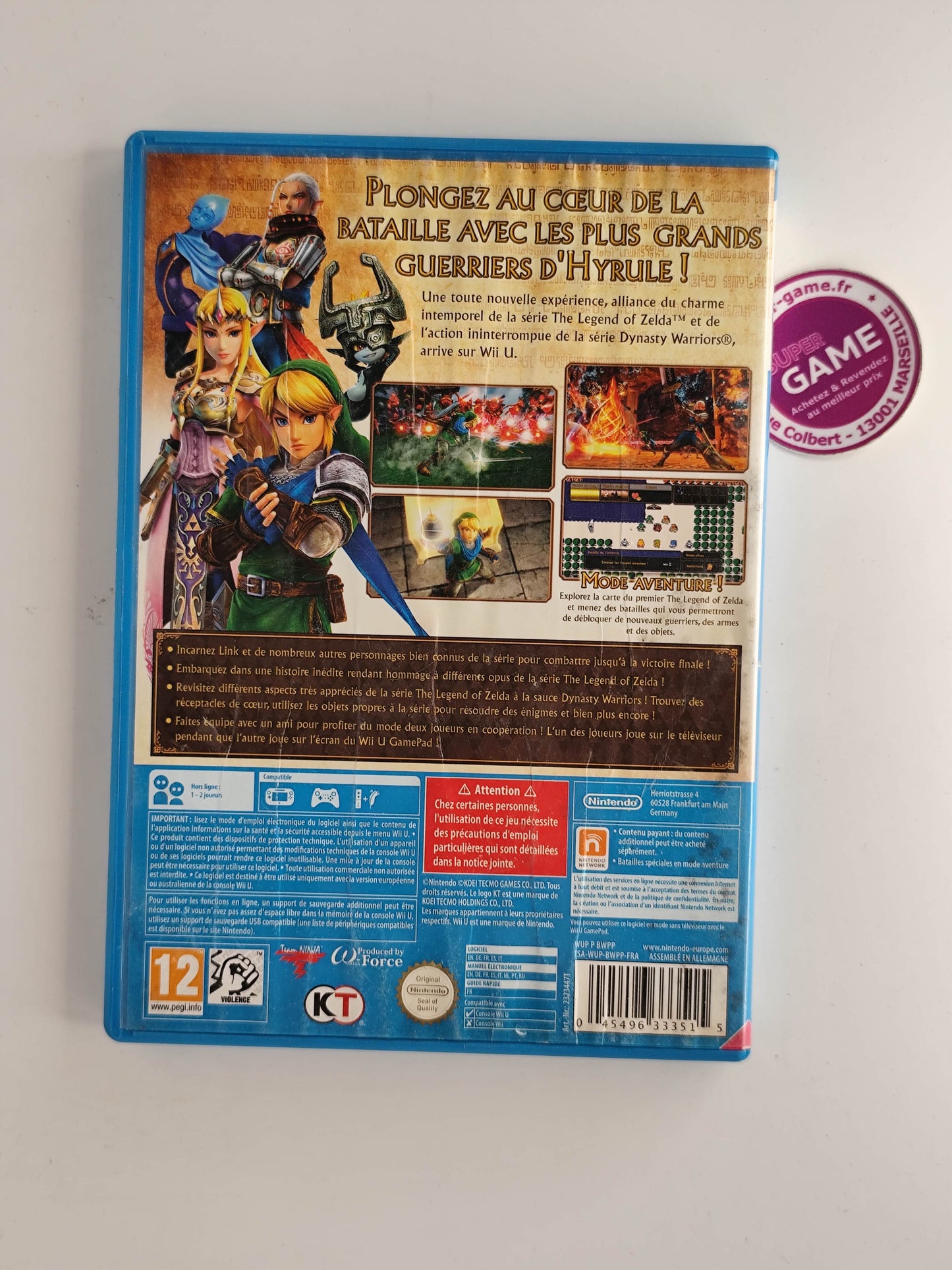 HYRULE WARRIORS - WiiU