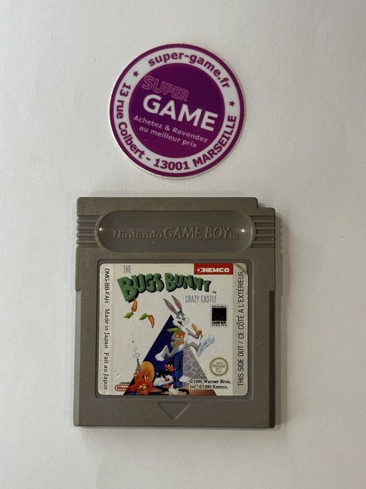 THE BUGS BUNNY CRAZY CASTLE - sans boite - GAMEBOY