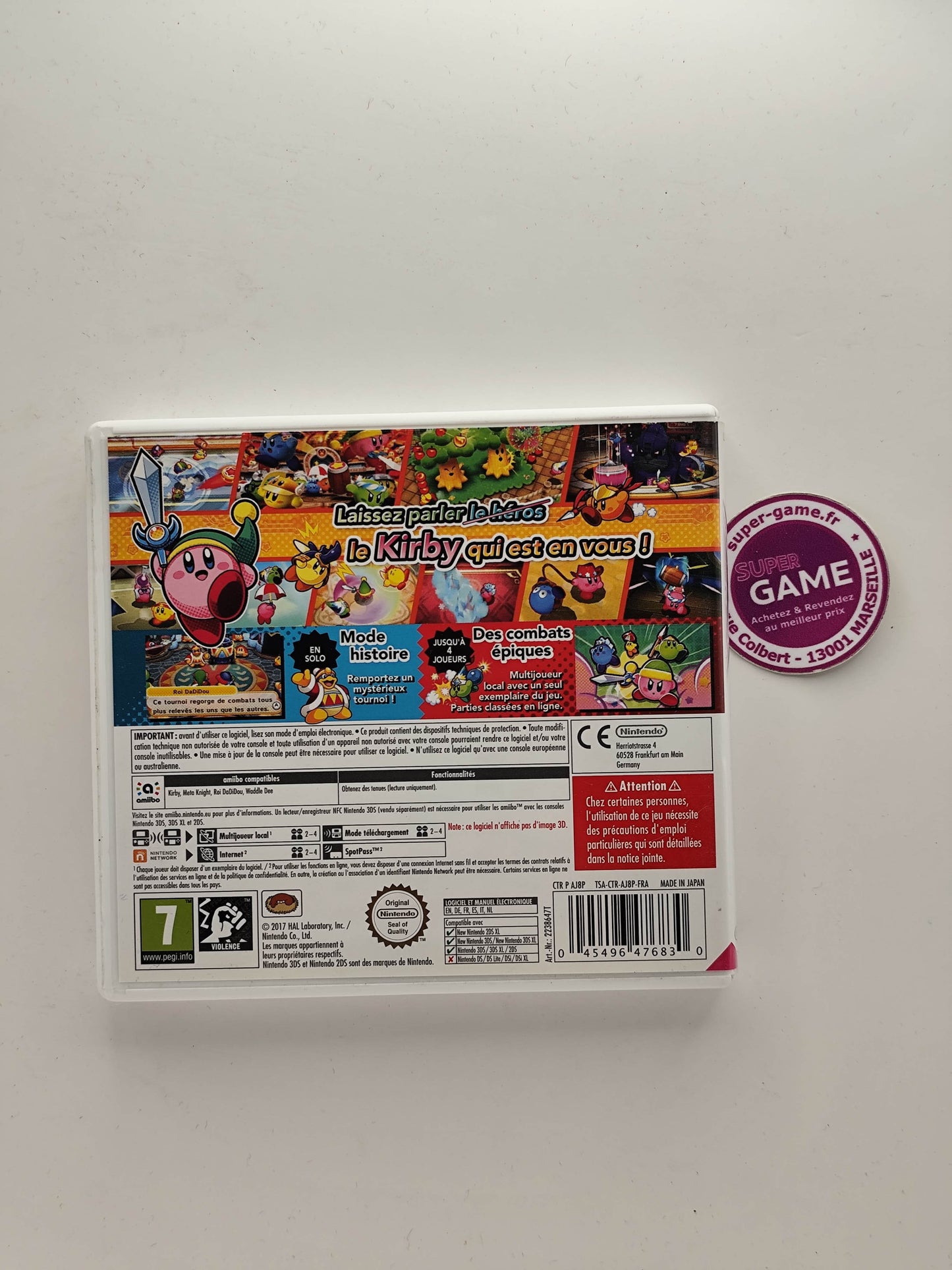 KIRBY BATTLE ROYALE - 3DS