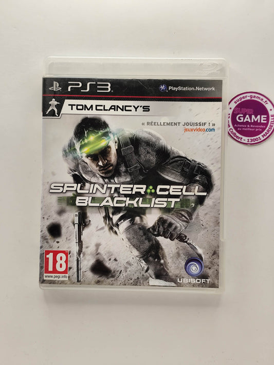 SPLINTER CELL BLACKLIST - PS3