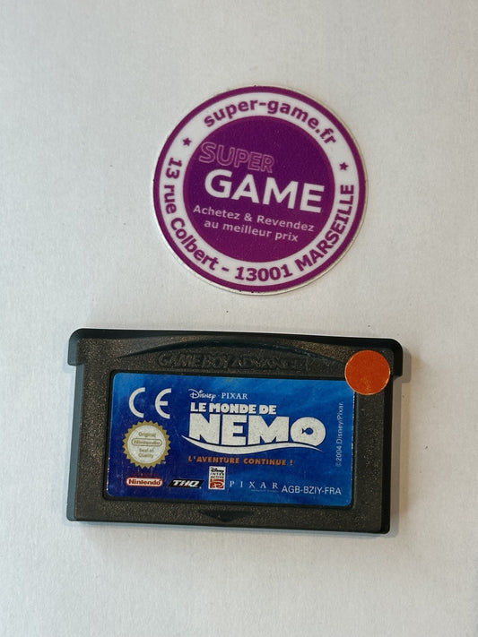 LE MONDE DE NEMO L'AVENTURE CONTINUE ! - sans boite - GAMEBOY ADVANCE