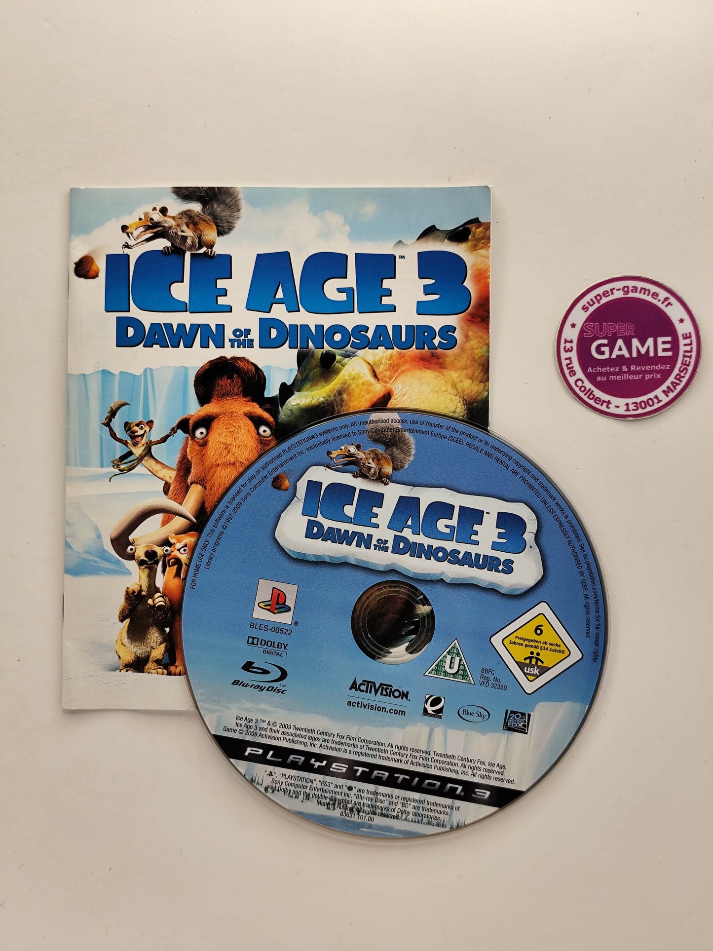 ICE AGE DAWN OF THE DINOSAURS - PS3