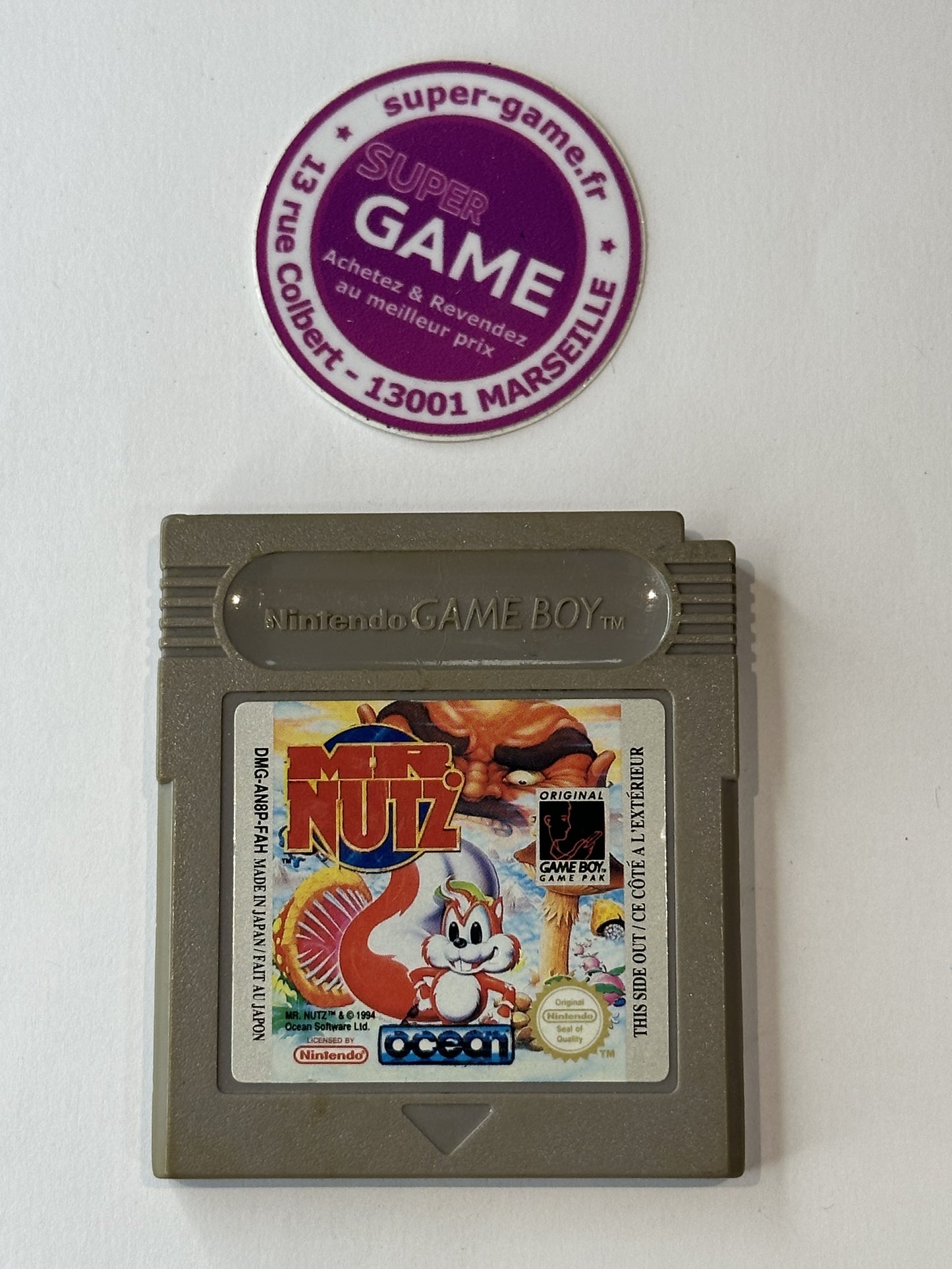 MR.NUTZ - sans boite - GAMEBOY