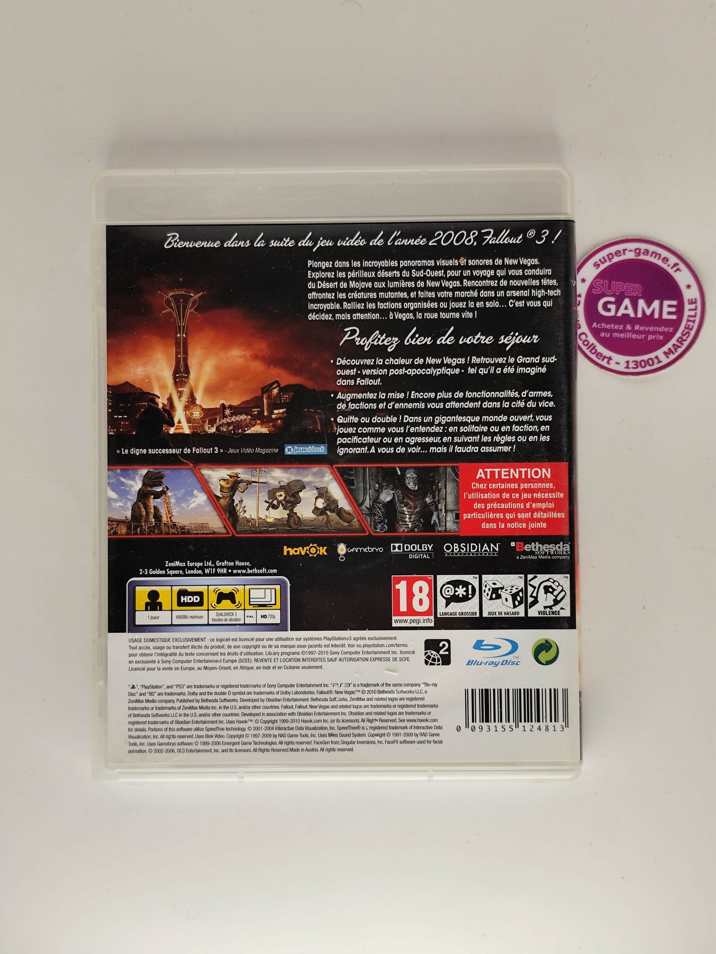 FALLOUT NEW VEGAS - PS3