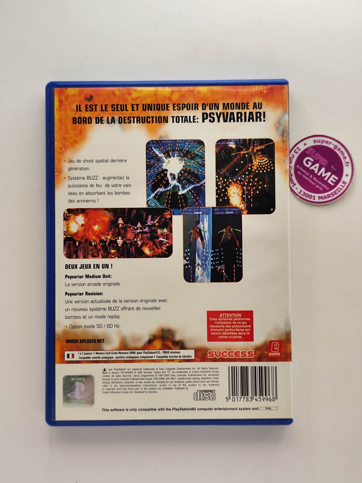 PSYVARIAR - PS2