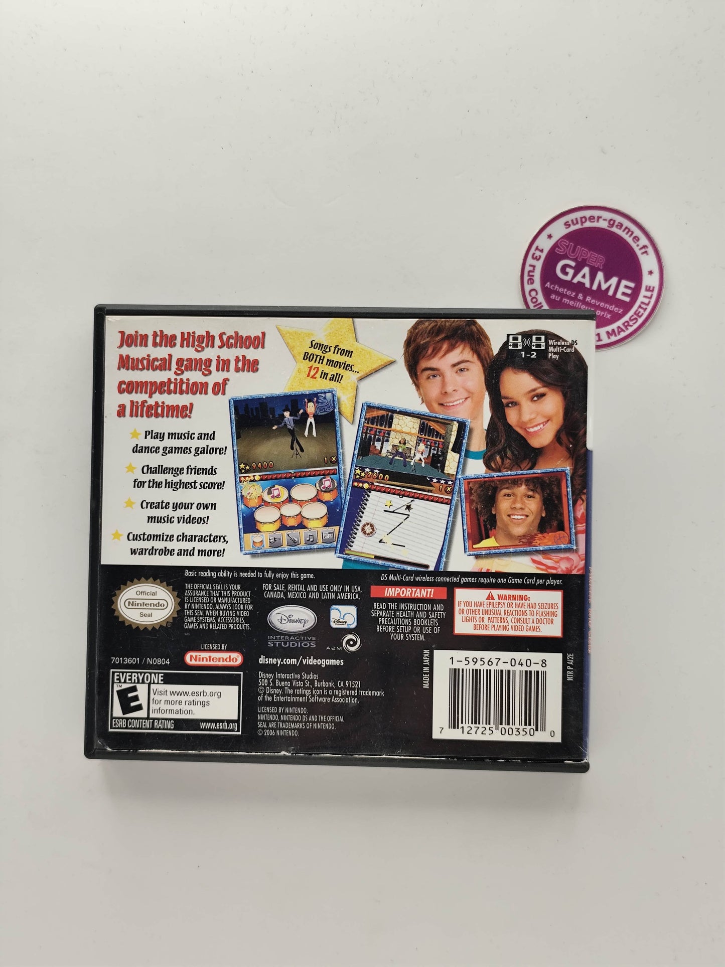 HIGH SCHOOL MUSICAL MAKIN THE CUT - DS