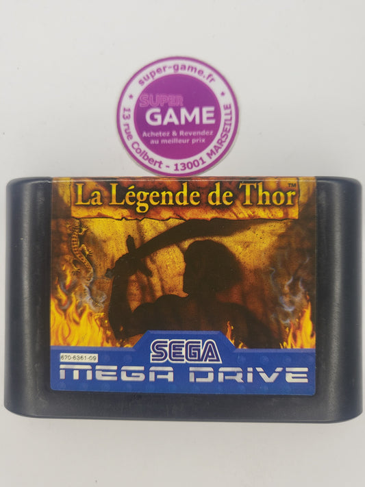 LA LEGENDE DE THOR - sans boite - MEGADRIVE