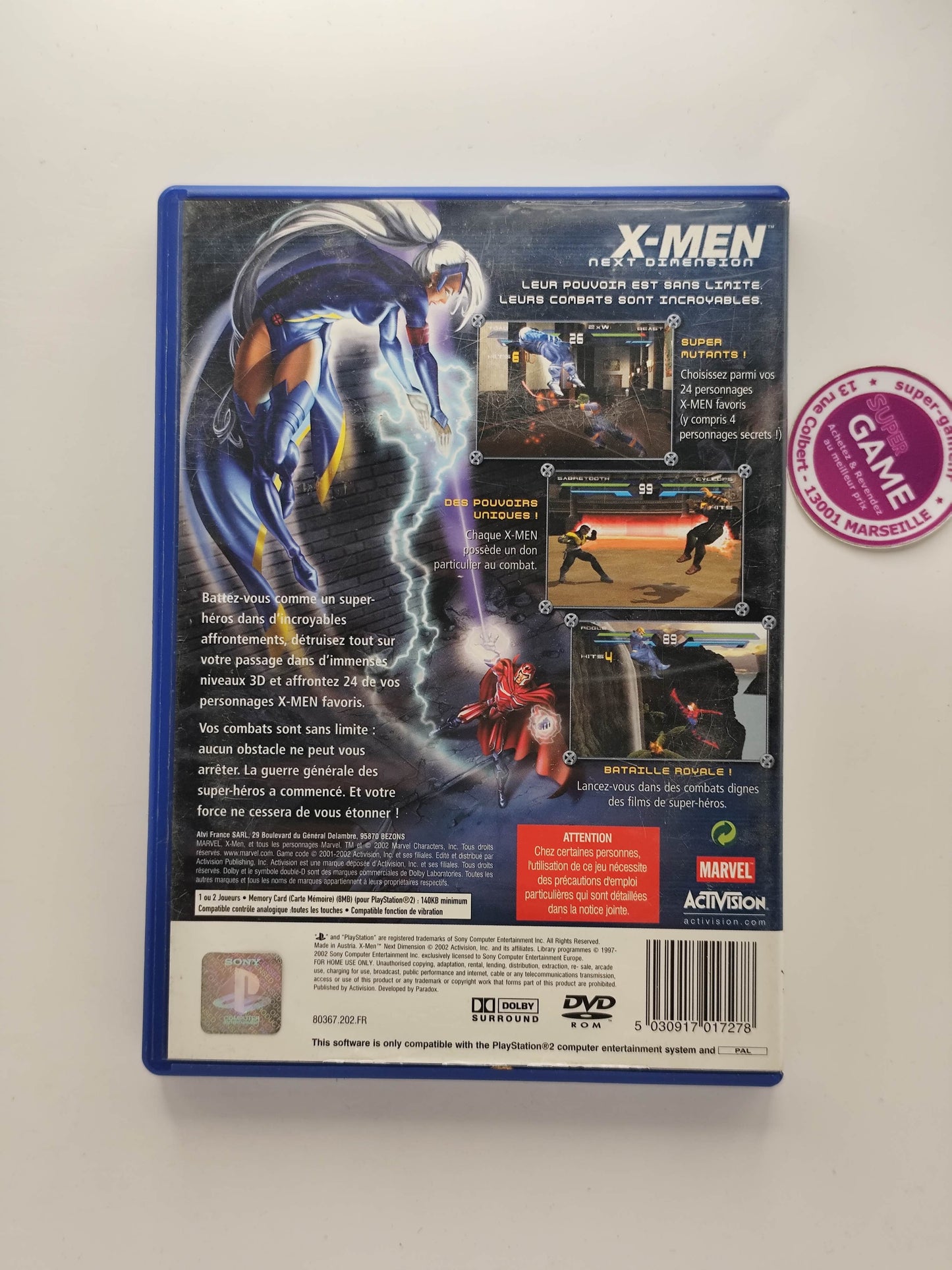 X-MEN NEXT DIMENSION - PS2