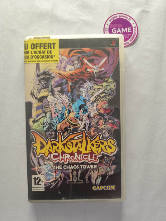 DARKSTALKERS CHRONICLE THE CHAOS TOWER - PSP