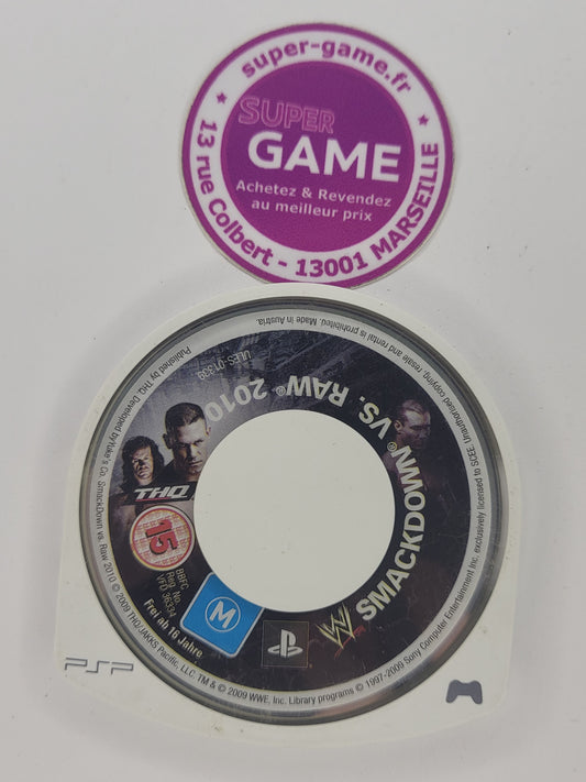 SMACKDOWN VS. RAW 2010 - sans boite - PSP