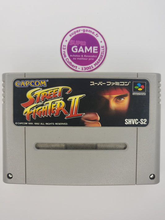 STREET FIGHTER II (Import JAP) - sans boite - SNES