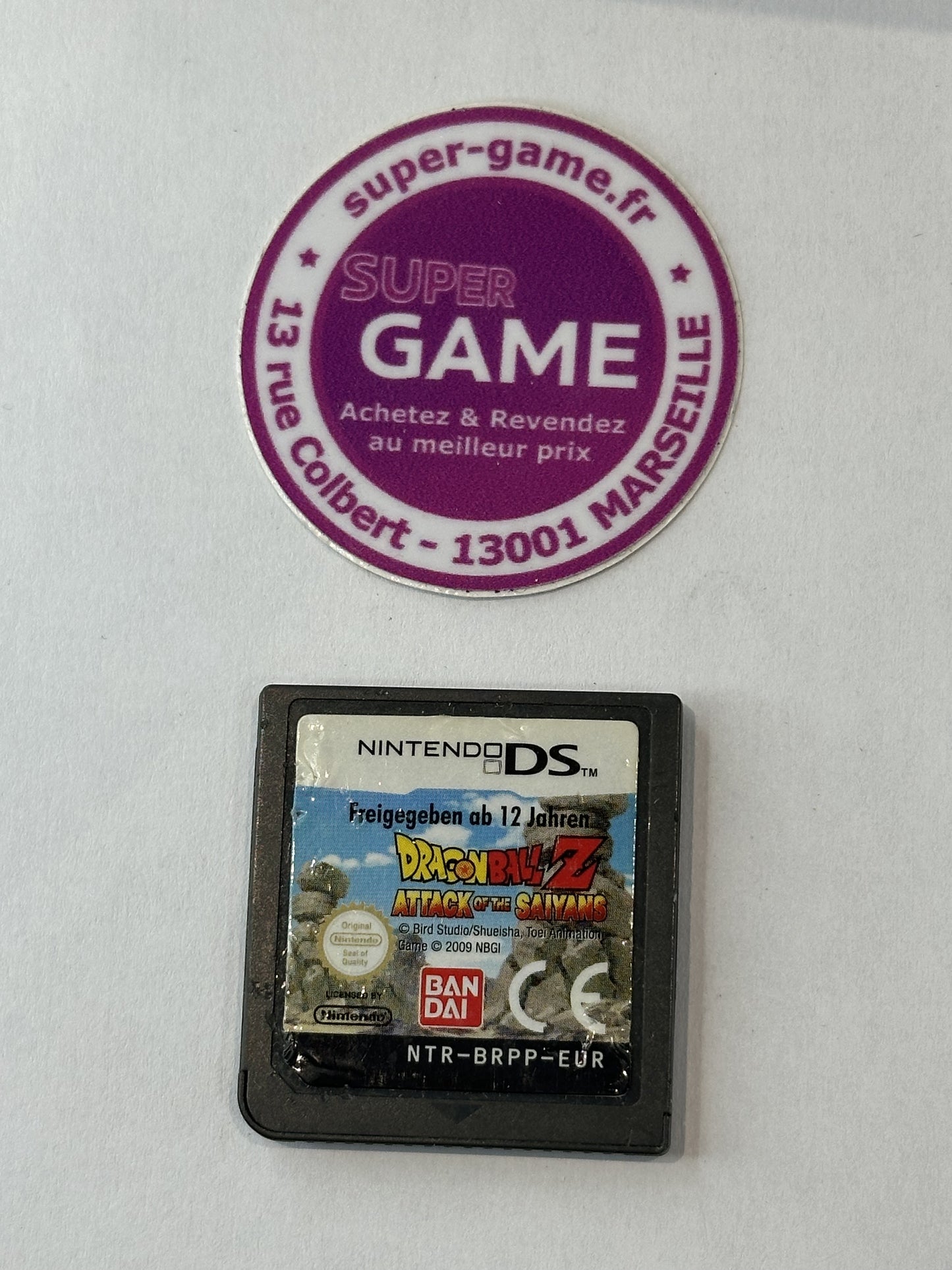 DRAGON BALL Z ATTACK OF THE SAIYANS - sans boite - DS