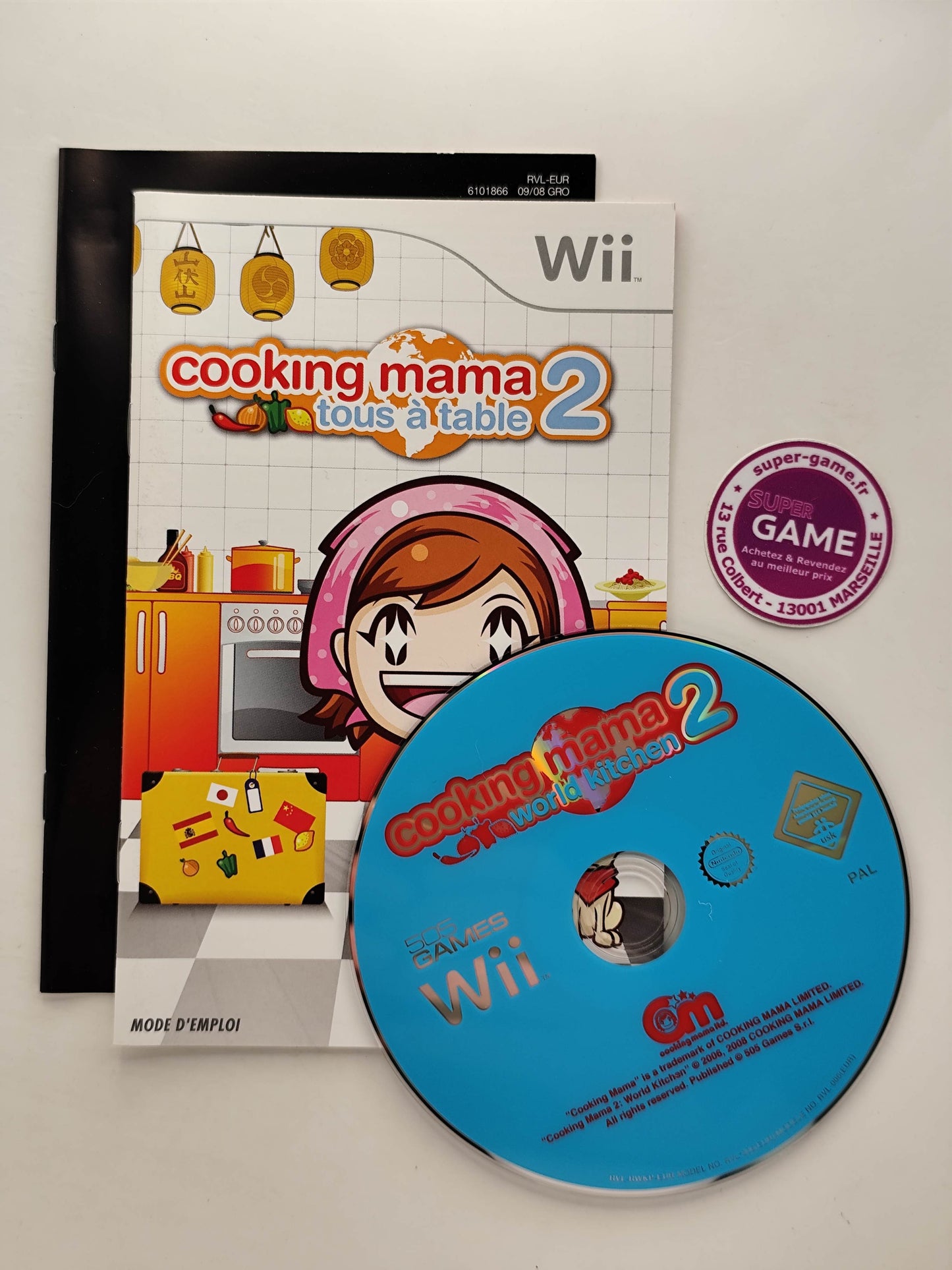 COOKING MAMA 2 TOUS A TABLE - Wii