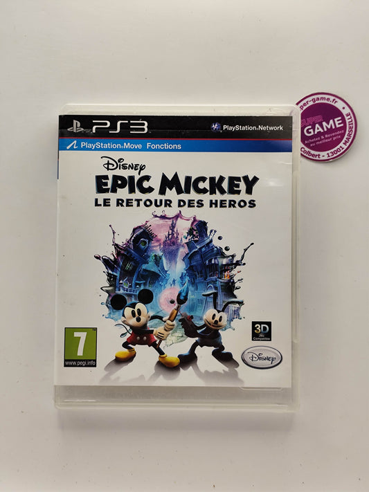 EPIC MICKEY LE RETOUR DES HEROS - PS3