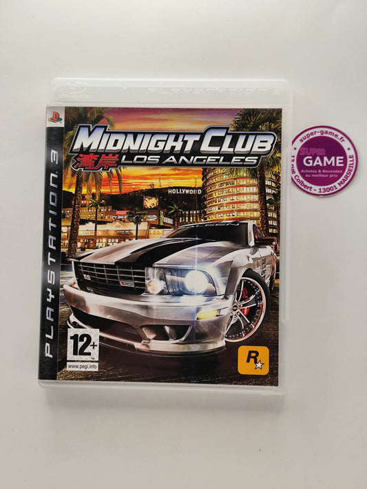 MIDNIGHT CLUB LOS ANGELES - PS3