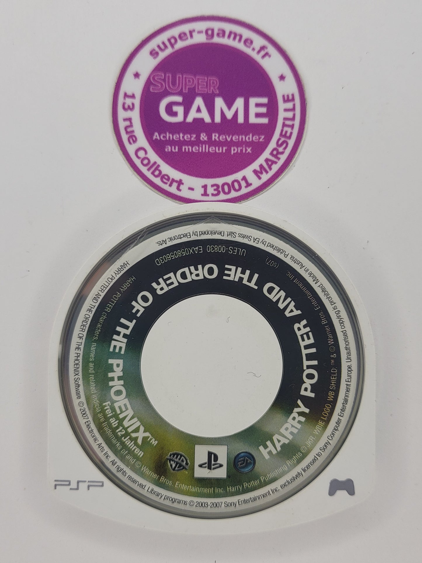 HARRY POTTER AND THE ORDER OF THE PHOENIX - sans boite - PSP