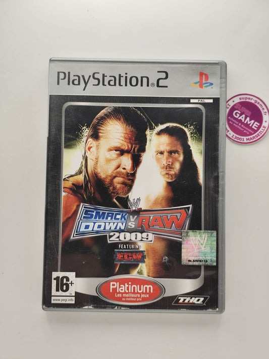 WWE SMACKDOWN VS RAW 2009 - Platinum - PS2