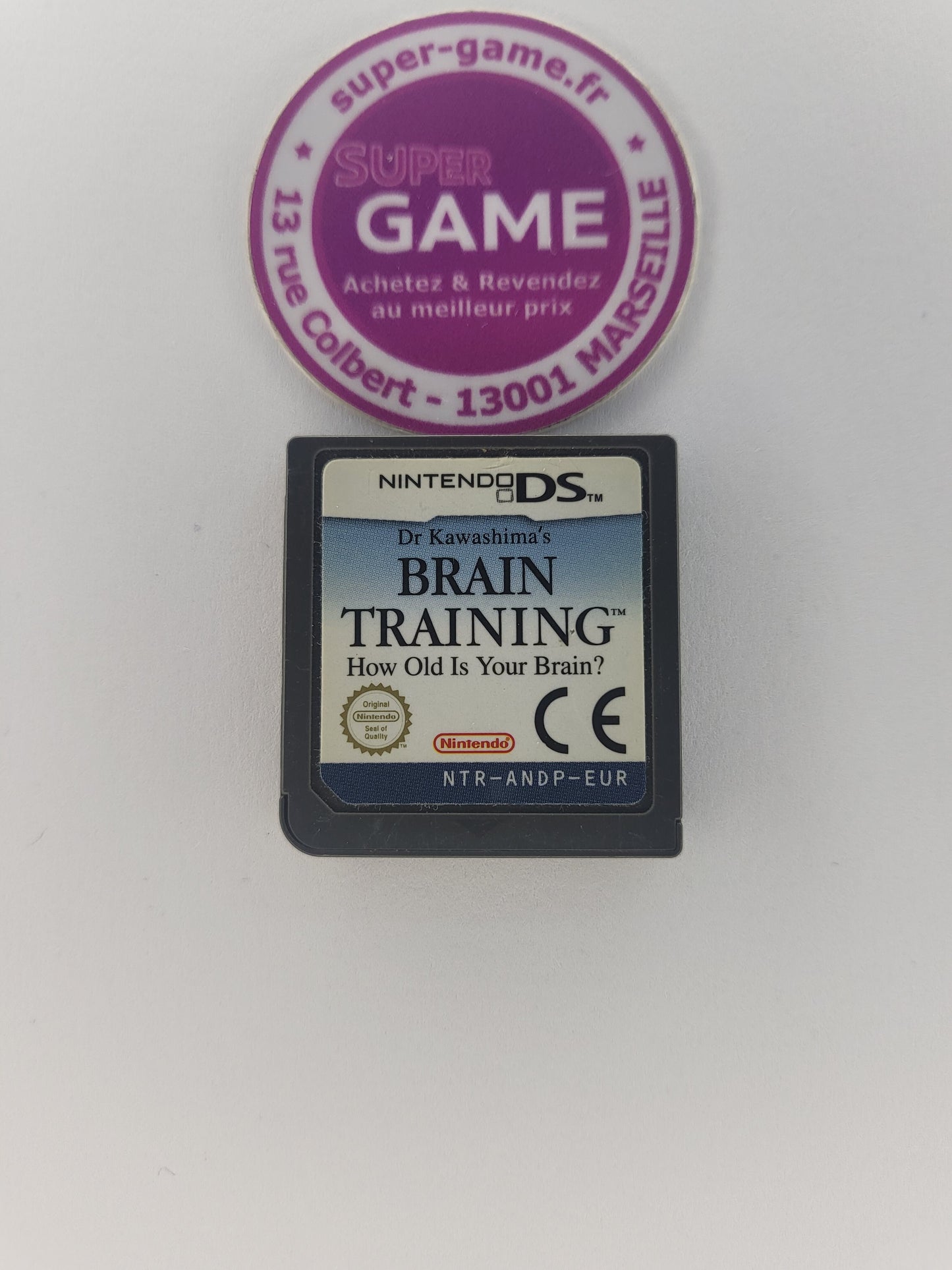 DR KAWASHIMA'S BRAIN TRAINING HOW OLD IS YOUR BRAIN? - sans boite - DS