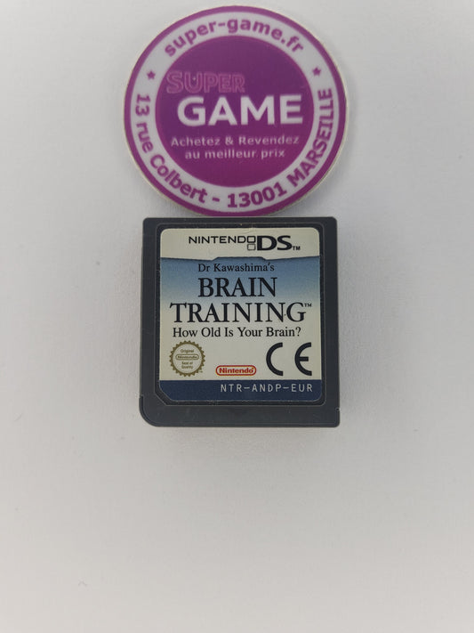 DR KAWASHIMA'S BRAIN TRAINING HOW OLD IS YOUR BRAIN? - sans boite - DS