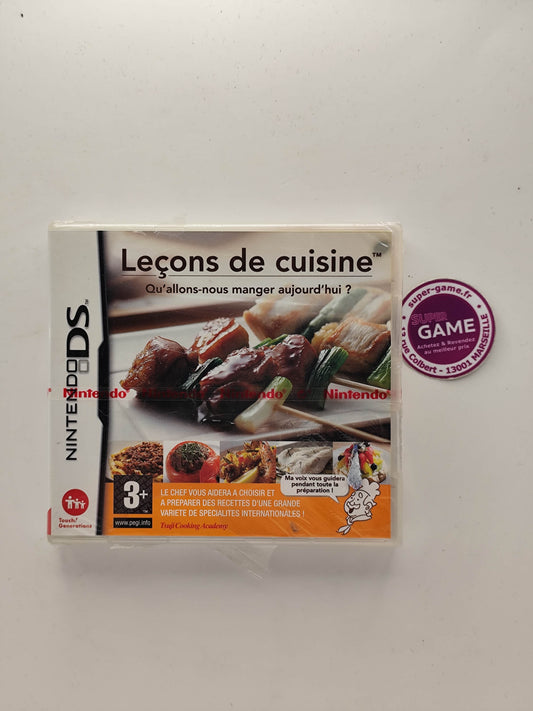 LECONS DE CUISINE - NEUF - DS