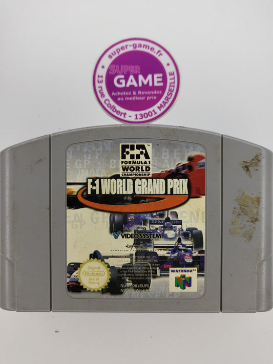 F-1 WORLD GRAND PRIX - sans boite - NINTENDO64